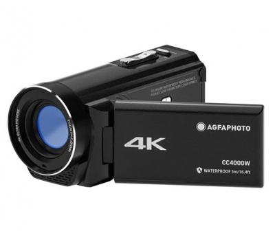 Videókamera, vízálló, 4K, AGFAPHOTO Realimove "CC4000W"