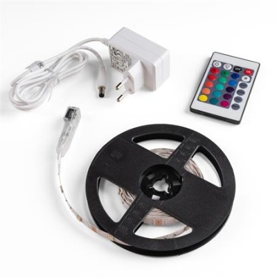 LED szalag, 3m, 90 LED, 7,2W, 990lm, RGB, AVIDE