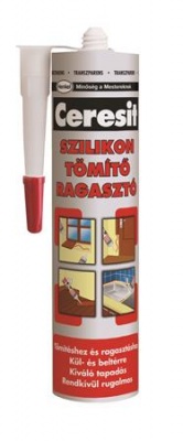 Ragasztó, szilikon, 300 ml, HENKEL "Ceresit"