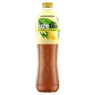 Üdítőital, szénsavmentes, 1,5 l, FUZETEA, citrom-citromfű