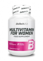 Multivitamin, 60 tabletta, nőknek, BIOTECH USA