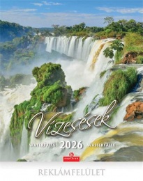 Naptár, fali, CSG "Vízesések"