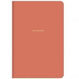 Jegyzetfüzet, B5, vonalas, 80 lap, keményfedeles, SHKOLYARYK, narancs