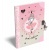 Emlékkönyv, lakattal, A5, keményfedeles, LIZZYSULI, "Tiny Dancer, Lovely Ballerina"